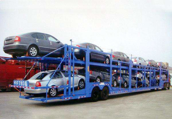 乘用车辆运输半挂车